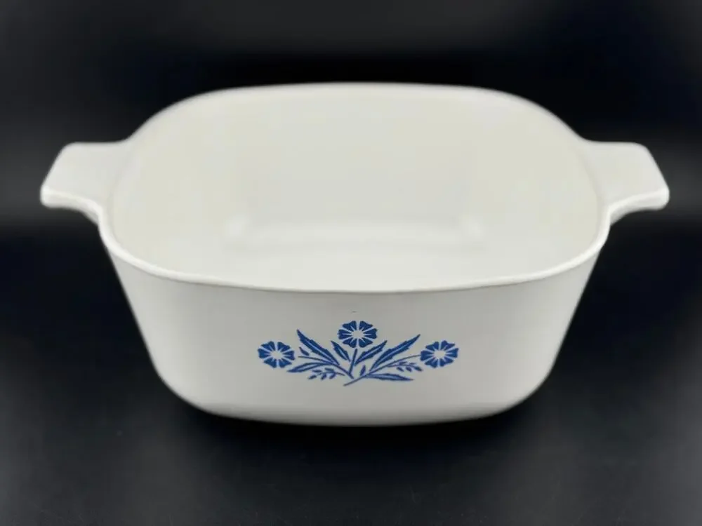 Cornflower Blue by Corning -  1.5 Quart Square Casserole No Lid